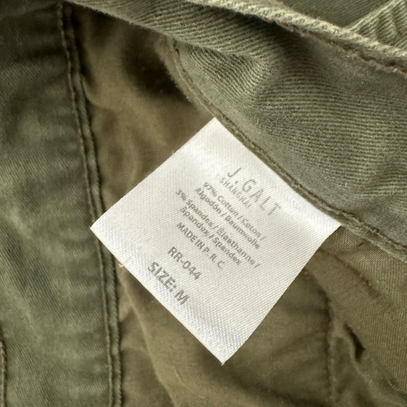 John Galt Brandy Melville Green Cargo Pants - Picture 3 of 4